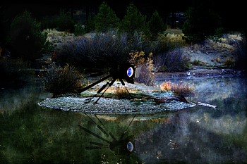 light on island